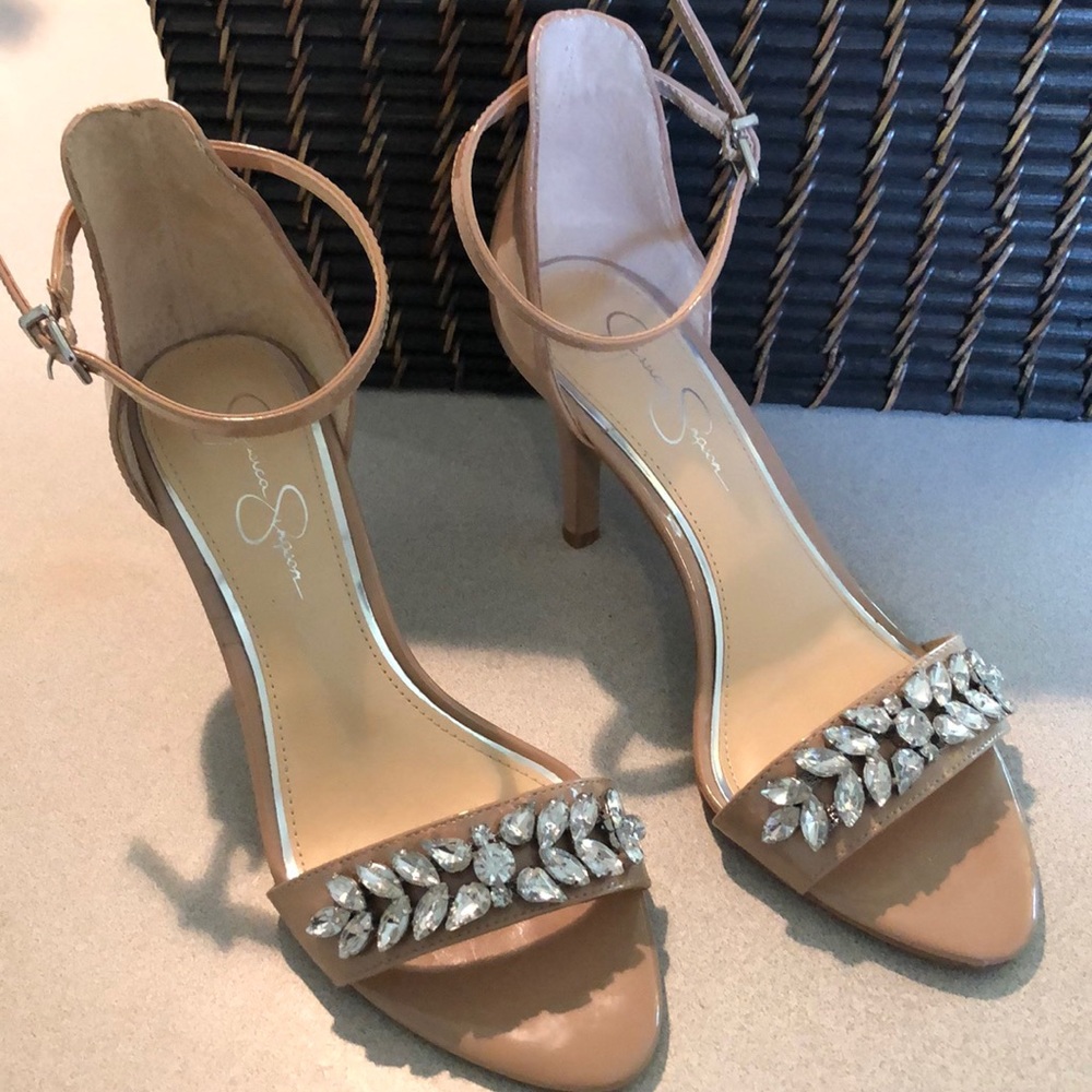 Super Cute Jessica Simpson Stilettos W Rhinestones